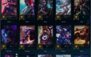 Conta lol diamante