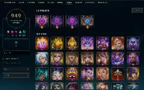 Conta Lol Ex Mestre com muitas skins e Valorant muitas armas