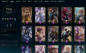 Conta Lol Ex Mestre com muitas skins e Valorant muitas armas