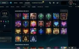 Conta Plat 2 + todos os campeões + 140 skins