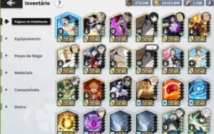 Conta Black Clover M - Julius 5⭐ Noelle ⭐+ 22 Personagens Lr