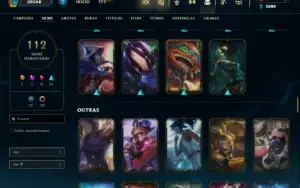 Fullacesso - Conta De 2013 - 112 Skins -Level 249 -166 Champ