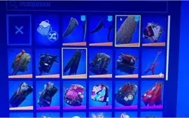 CONTA DE FORTNITE COM SKINS RARAS