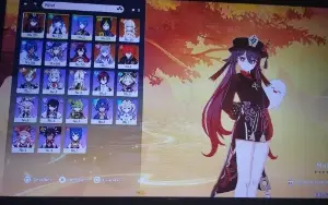 Conta genshin impact 5 personagem t5 2 arma 5 estrela