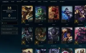 Conta League of Legends Diamante 4