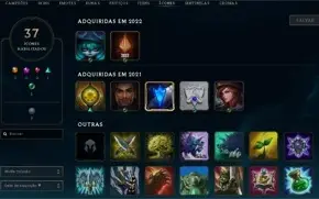 Conta League of Legends Diamante 4