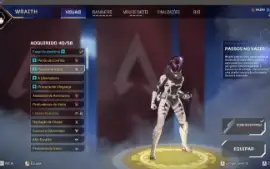 Conta APEX, 2 Heranças, skins raras, wraith voidwalker e +
