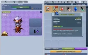 Conta Grand Chase 2 set full fenix fantasma lendario
