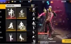 Conta no Free Fire MUITO GEMADA