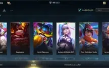 WILD RIFT 49 SKINS; 11K PONTOS COLECIONADOR; +EMAIL CRIAÇÃO