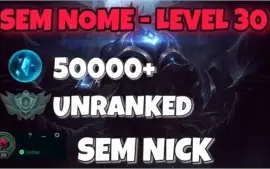 CONTAS SEM NOME / UNRANKED / LEVEL 30