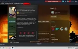 Conta Steam com R$100,00 em Skins