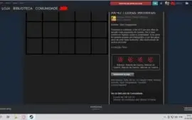 Conta Steam com R$100,00 em Skins