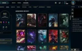 Conta de League of Legends - Atualmente D3