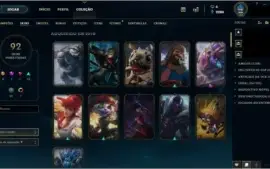 Conta de League of Legends - Atualmente D3