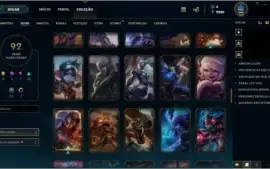 Conta de League of Legends - Atualmente D3