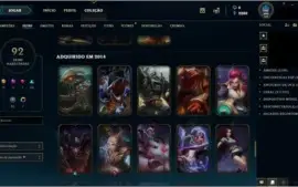 Conta de League of Legends - Atualmente D3