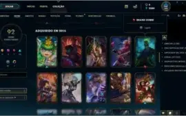 Conta de League of Legends - Atualmente D3