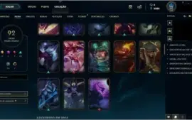 Conta de League of Legends - Atualmente D3