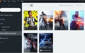 CONTA EPIC/ORIGIN 20 JOGOS SOMADOS