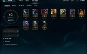 Conta LVL 18 smurf 3797 de ip 10 CHAMPS