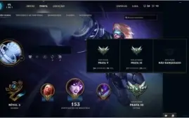 CONTA COM 81 CAMPEÕES E VARIAS SKINS MITICAS