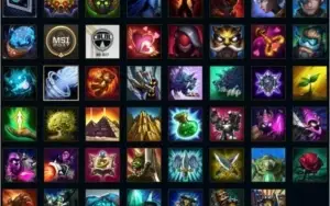 CONTA COM 81 CAMPEÕES E VARIAS SKINS MITICAS