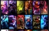 CONTA COM 81 CAMPEÕES E VARIAS SKINS MITICAS