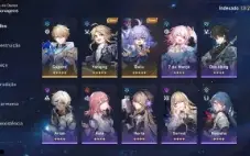 Conta INSANA De HONKAI STAR RAIL Com BAILU, GEPARD E YANQING