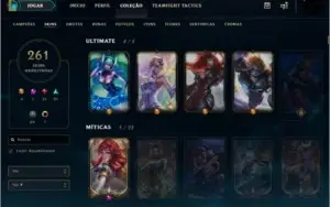 PLATINUM I ACCOUNT  261 SKINS