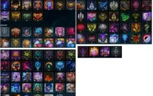 Conta LOL: Platina +230 Skins. 10k Essência Azul