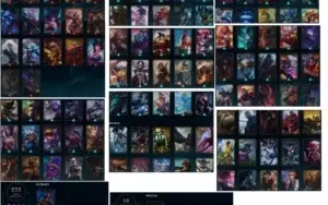 Conta LOL: Platina +230 Skins. 10k Essência Azul