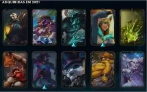 Conta LOL D4 25 Skins