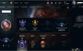Conta LOL D4 25 Skins