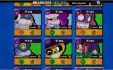Conta brawl stars quase full barato
