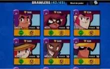 Conta brawl stars quase full barato
