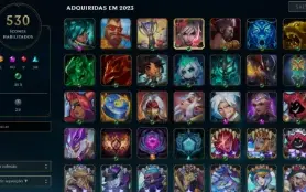 Conta league of legends todas skins