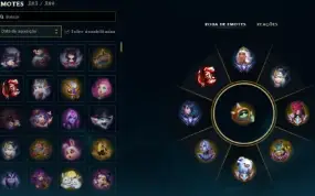 Conta league of legends todas skins