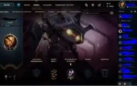 Conta League of Legends Smurf Level 11 7,9k EA