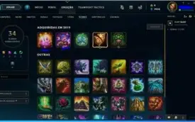 Conta League of Legends Smurf Level 11 7,9k EA
