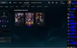 Conta League of Legends Smurf Level 11 7,9k EA