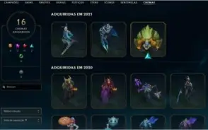 Conta Lol gold 4, 140+ campeões