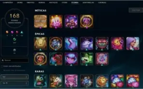 Conta Lol gold 4, 140+ campeões
