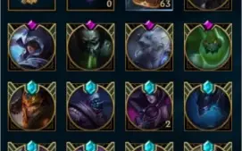 Conta Lol gold 4, 140+ campeões