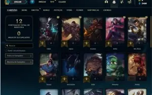 Conta prata 4 com 28 Champs e 3 Skins + 1 Ultimate