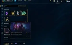 Conta prata 4 com 28 Champs e 3 Skins + 1 Ultimate