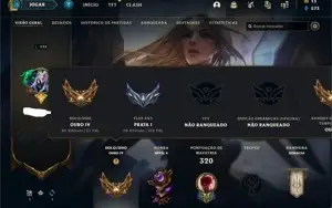 conta league of legends