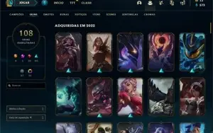 conta league of legends