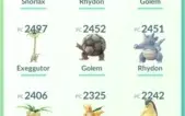 Conta de Pokémon GO