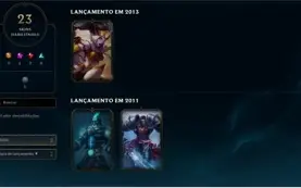 Vendo conta de lol lvl 62 e duas Skins vitoriosas